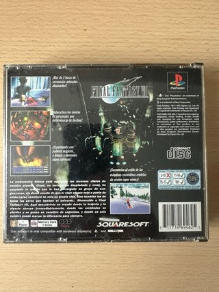 Final Fantasy VII PS1 PAL Spagna Completo