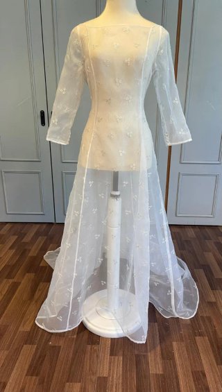 Sobrevestido de novia