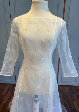 Sobrevestido de novia