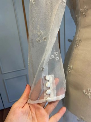 Sobrevestido de novia