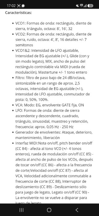 Vermona Mono Lancet '15
