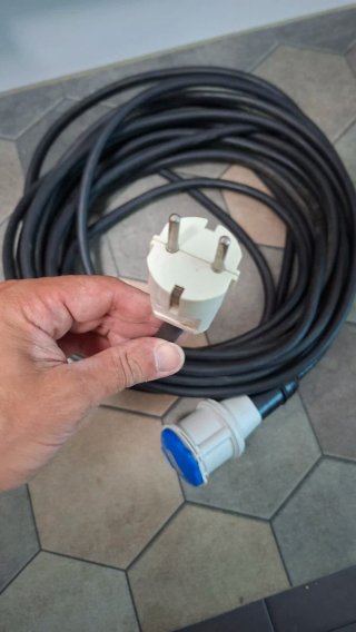 Manguera adaptador camping caravana camper 15 m.