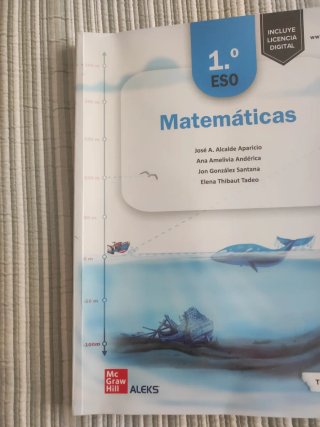 Matemáticas 1° ESO. MC Graw Hill.
