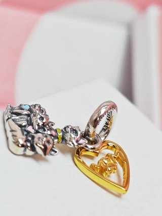 Charm Pandora Disney Aristogatos Mama Original