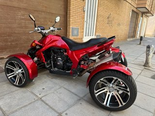 Quad de carretera spy racing 350cc rojo