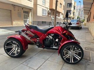 Quad de carretera spy racing 350cc rojo