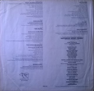 VARIOUS SATURDAY NIGHT FEVER 2XLP 12" 33 RPM 1977