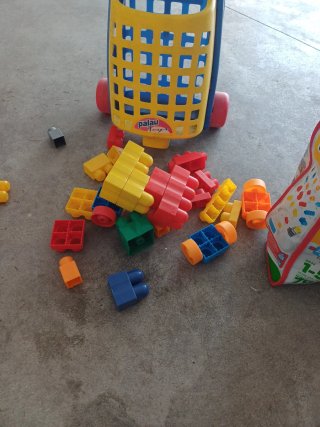 Carrito de construcción para bebés