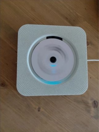 Reproductor de CD portátil bluetooth con mando