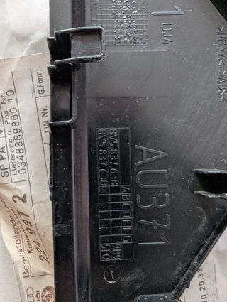 Molduras Exteriores Audi A3 8V Acompañante