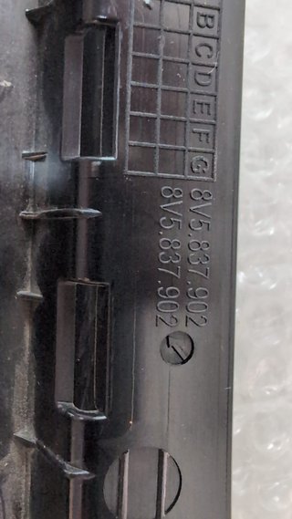 Molduras Exteriores Audi A3 8V Acompañante