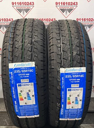 235 65 16C R COMFOSER RUEDA NUEVA YA MONTADA
