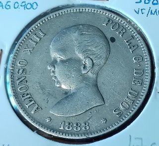 Lote (B) 4 Monedas Plata España