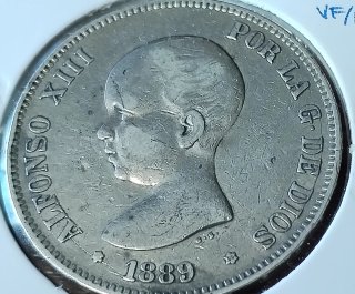 Lote (B) 4 Monedas Plata España