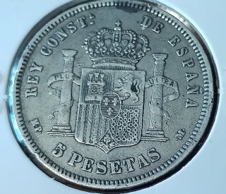 Lote (B) 4 Monedas Plata España