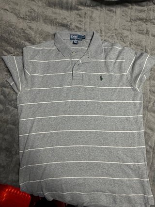 Polo Ralph Lauren Gris Rayas Hombre