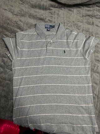 Polo Ralph Lauren Gris Rayas Hombre