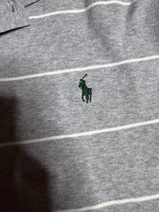Polo Ralph Lauren Gris Rayas Hombre