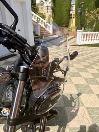Honda CMX500 Rebel Negra + EXTRAS