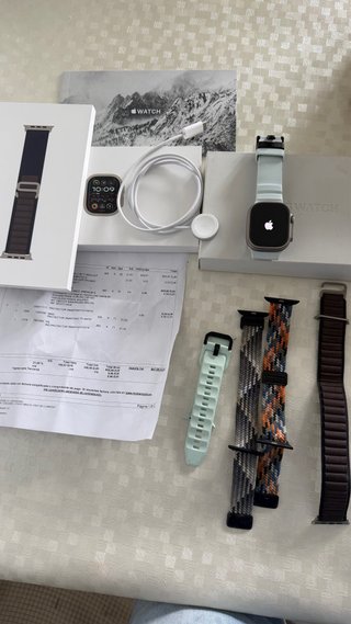Apple Watch Ultra 2 Azul/Plata