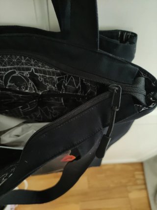 Bolso Tote Negro Diseño Mujer Estrellas