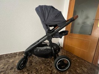 Carrito Bebé Azul Marino