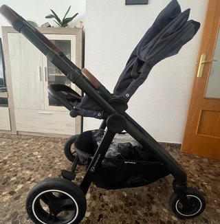 Carrito Bebé Azul Marino