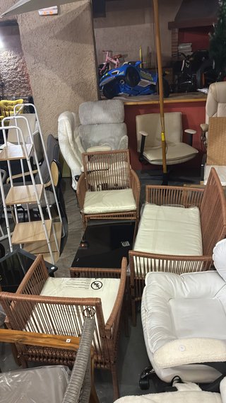 Conjunto de jardín 2 sillas y mesa