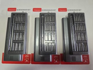 Set Destornilladores Precisión 25 Puntas Cr-V