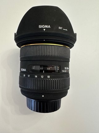 Sigma 10-20mm f/4-5.6 DC HSM Objetivo