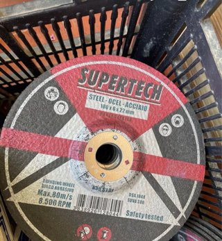 Disco de corte Supertech 180mm