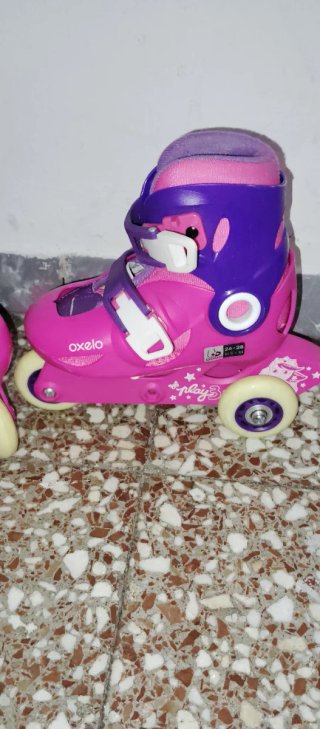 Patines Oxelo Niña Talla 26-28 Ajustables