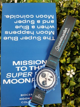 Omega x Swatch Speedmaster Super Moonwatch