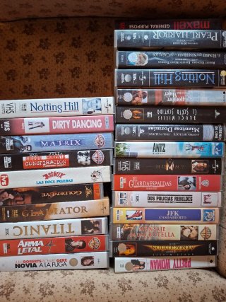 Lote Películas VHS Variadas