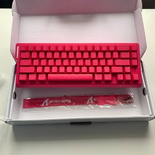 Teclado Mecánico Gaming Attack Shark X68 HE Rosa