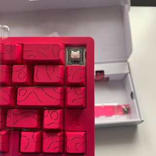 Teclado Mecánico Gaming Attack Shark X68 HE Rosa