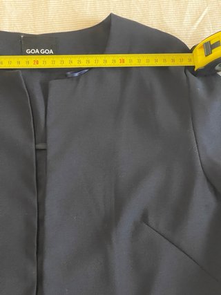Blazer Goa Goa azul mangas acampanadas Talla S