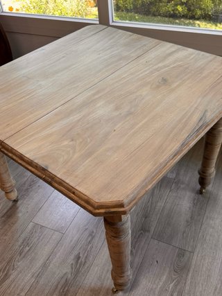 Mesa antigua victoriana del XIX