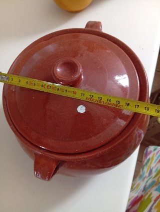 Cacerola de barro