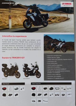 Yamaha Tracer 9 GT Travel Pro
