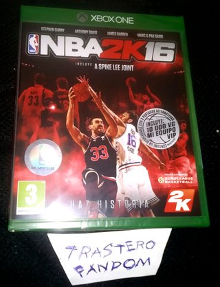 NBA 2K16 Xbox One PAL España Precintado New Sealed