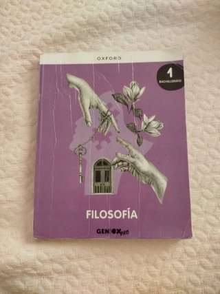 Filosofía 1º Bachillerato. Libro del estudiante...