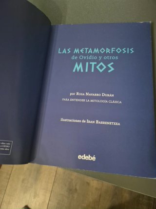 Las metamorfosis de Ovidio y otros mitos para e...