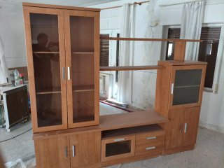 Mueble de salón 241x209x40