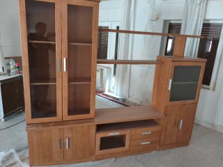 Mueble de salón 241x209x40