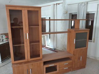 Mueble de salón 241x209x40