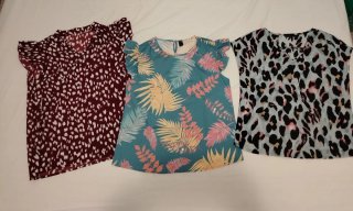 Abiti donna estate multicolor, lotto 5 vestiti