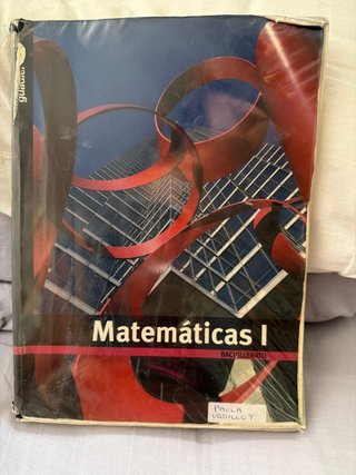 Matemáticas I, Bachillerato