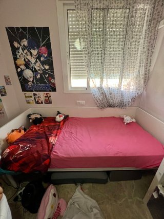 Cama Diván IKEA VIHALS 80x200 Blanca + Somier