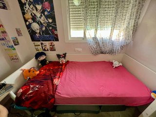 Cama Diván IKEA VIHALS 80x200 Blanca + Somier